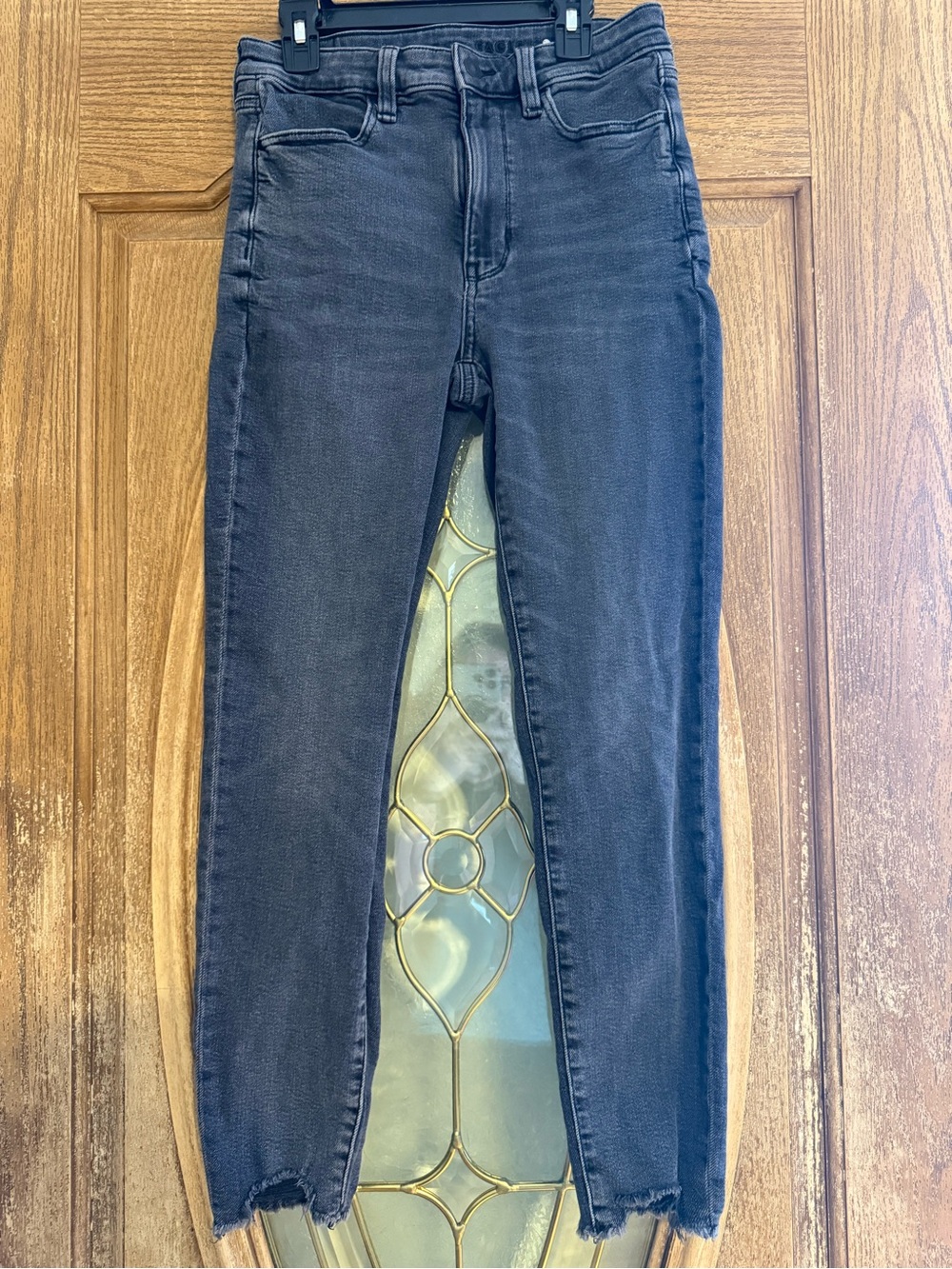 American Eagle Black Super Hi Rise Jegging Skinny Jeans